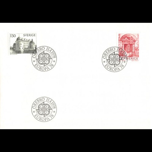 Suède fdc europa 1978 - -,