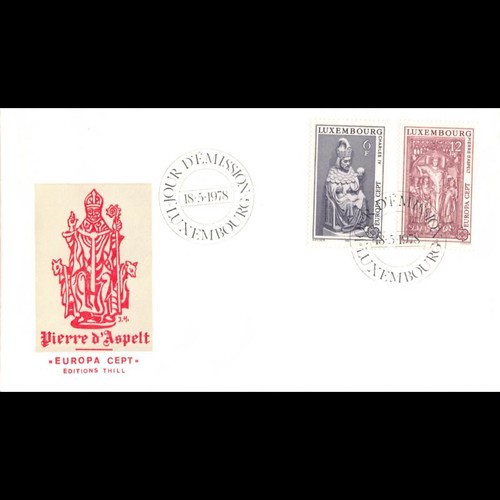 Luxembourg fdc europa 1978 - europa,