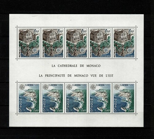 Monaco foglietto europa cept - foglietto,