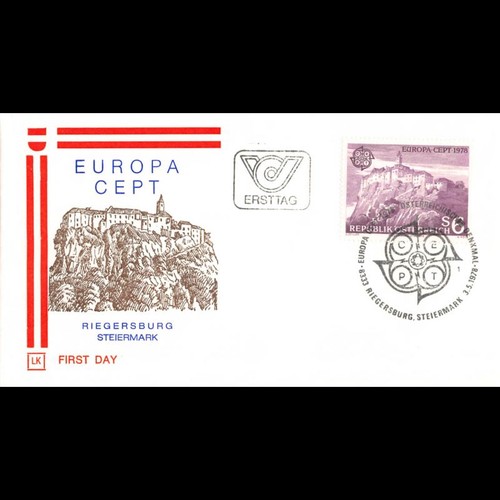 Autriche fdc europa 1978 - europa,
