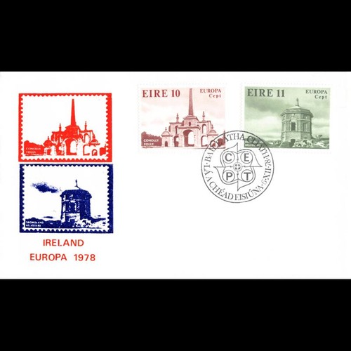 Irlande fdc europa 1978 - irlande,
