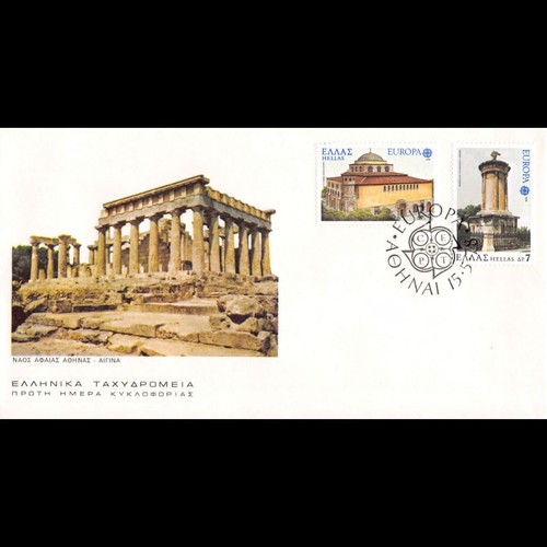 Grèce fdc europa 1978 - grèce,