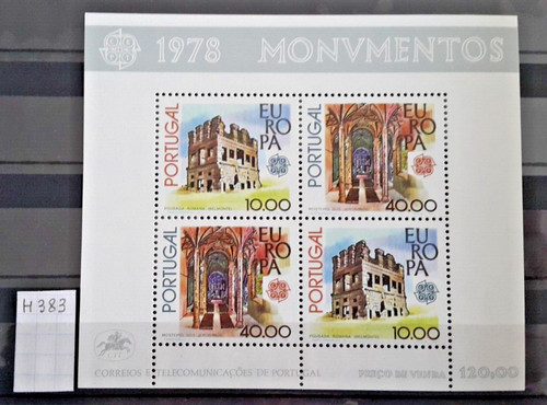 H383 timbres neufs europa - h383,
