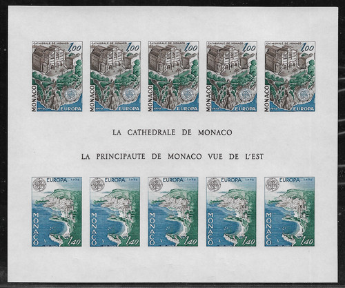 Monaco bloc 14a europa - bloc, n°14a**
