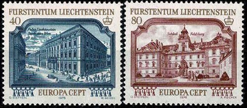 Liechtenstein 1978 cept - liechtenstein,