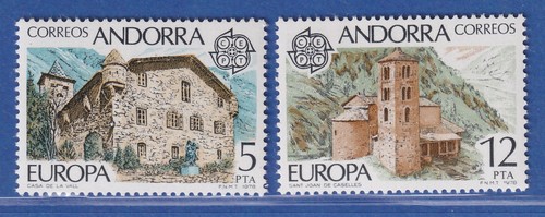 Andorra campata 1978 michel - andorra, campata.