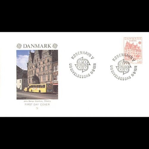 Danemark fdc europa - danemark,