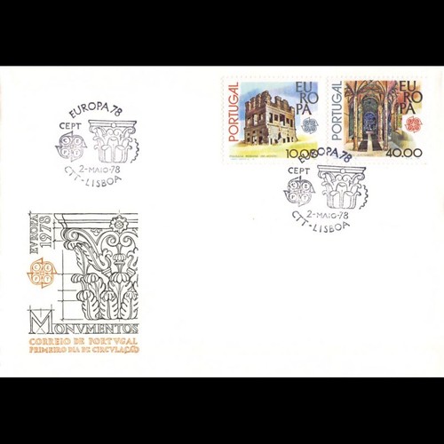 Portugal fdc europa - europa, 1978