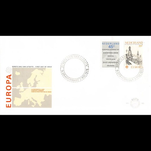 Pays bas fdc europa 1978 - pays-bas,