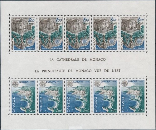 Monaco bloc mnh - monaco, europa