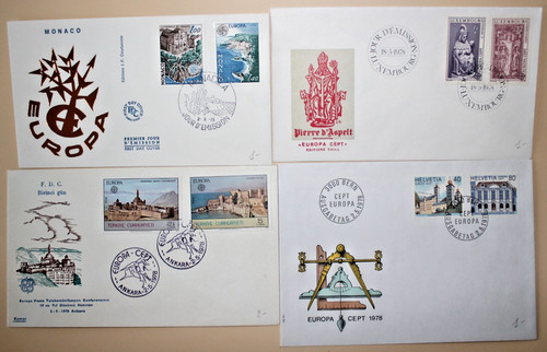 Europa cept 1978 fdc - cept,