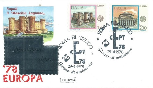 Europa 1978 enveloppe premier - europa,