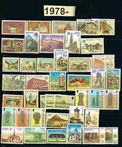 Europa 1978 año - c.e.p.t,